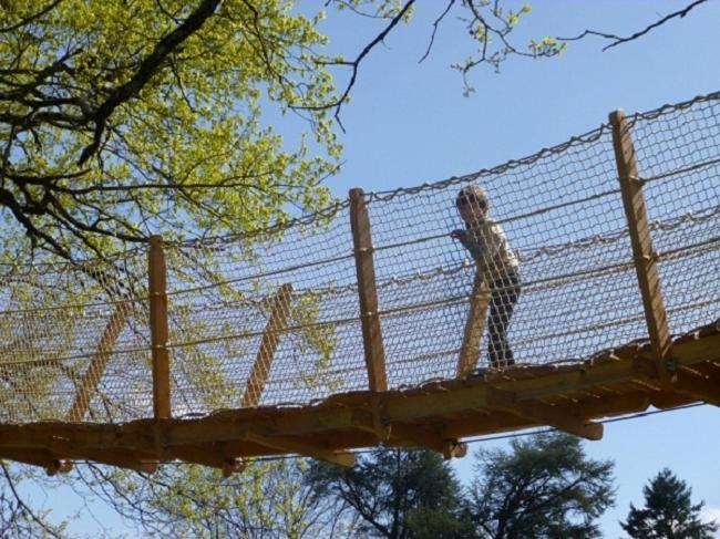 Cabane Perchee Dans Les Arbres Saint-Hilaire-en-Morvan Екстериор снимка
