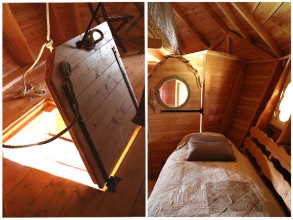 Cabane Perchee Dans Les Arbres Saint-Hilaire-en-Morvan Екстериор снимка