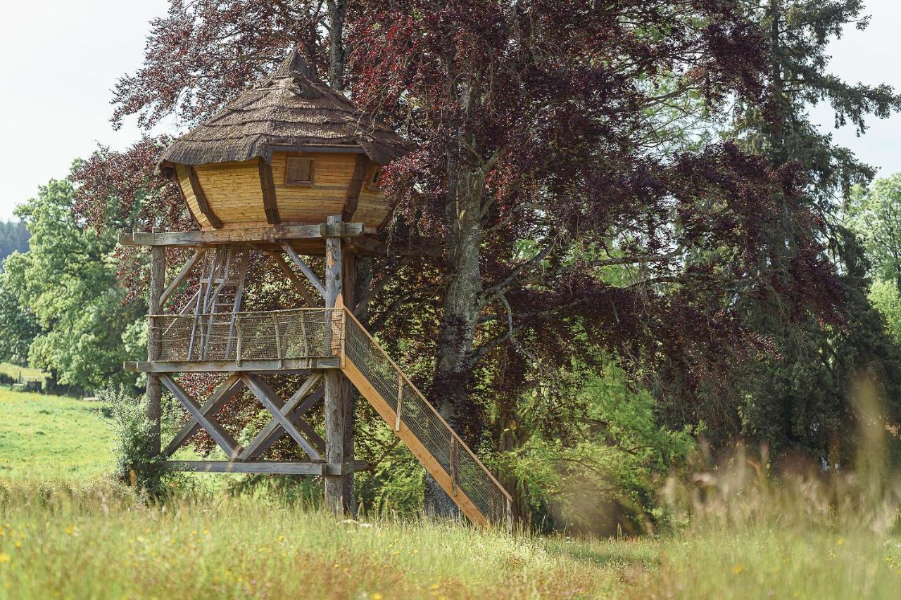 Cabane Perchee Dans Les Arbres Saint-Hilaire-en-Morvan Екстериор снимка