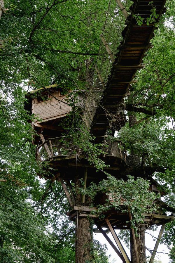 Cabane Perchee Dans Les Arbres Saint-Hilaire-en-Morvan Екстериор снимка